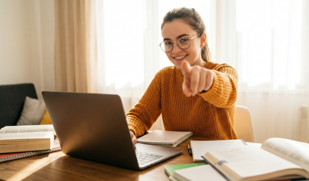 Onlinenachhilfe bim Mini-Lernkreis Trillhose