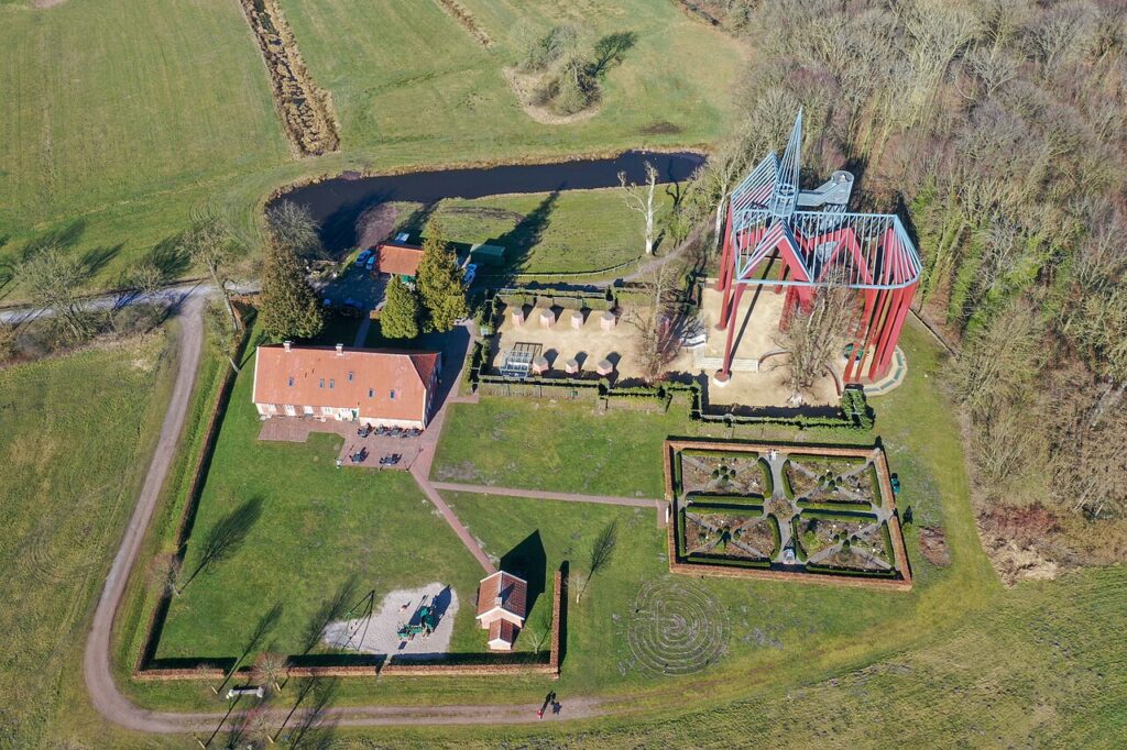 Kloster Ihlow - Gesamtansicht des archäologischen Parks